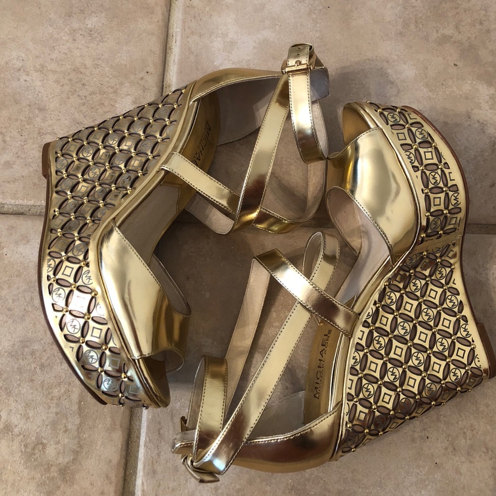MICHAEL Michael Kors “Gabriella” Wedges Size 7